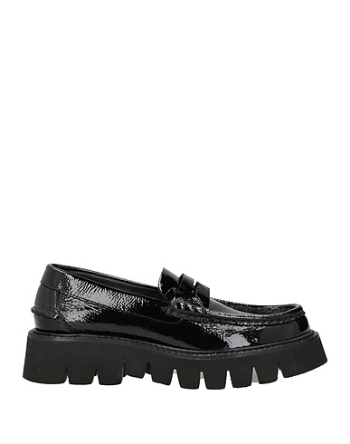 PEDRO GARCÍA Loafers Black Leather