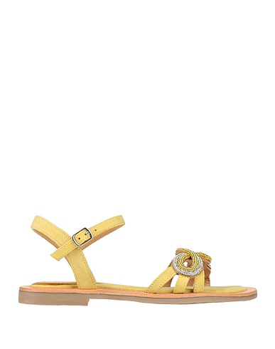 CAFèNOIR Sandals Yellow Leather