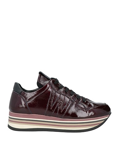 MELLUSO WALK Sneakers Burgundy Leather