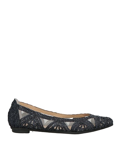 RAS Ballet flats Black Textile fibers