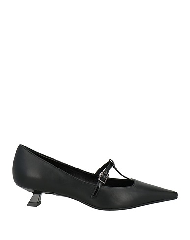 J.A.P. JOSE ANTONIO PEREIRA Pump Black Leather