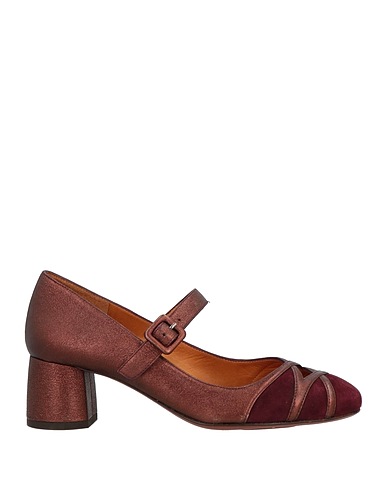CHIE MIHARA Court Burgundy Leather