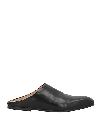 ALYSI Mules und Clogs ACCESSORERIA Schwarz Leder