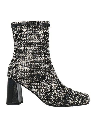 J.A.P. JOSE ANTONIO PEREIRA Ankle boot Black Textile fibres