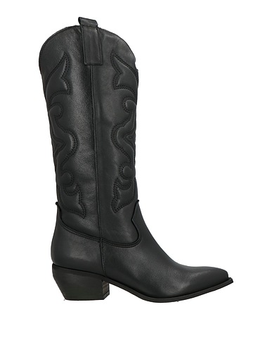 ARIA SHOES Boots Black Calfskin