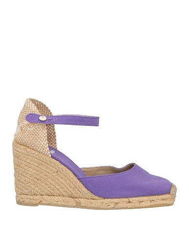 CASTAÑER Espadrilles Purple Textile fibers