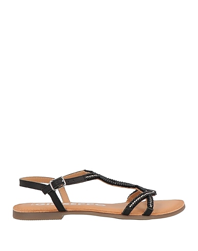 GIOSEPPO Sandals Black Leather
