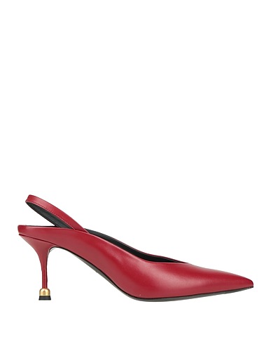 VANDA NOVAK Court Burgundy Leather