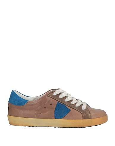 PHILIPPE MODEL Sneakers GARÇONS Khaki Leder