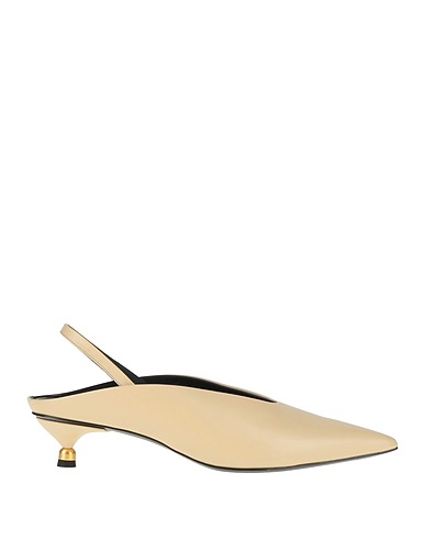 VANDA NOVAK Court Ivory Leather