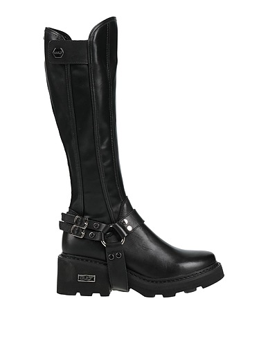 CULT Stiefel Schwarz Leder