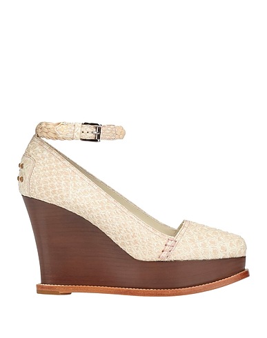 TOD'S Court Cream Leather, Snakeskin