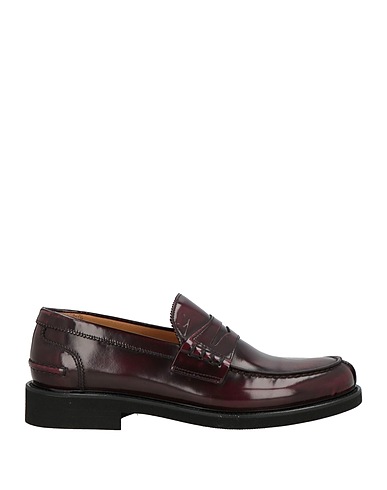 FLORSHEIM Loafers Burgundy Leather