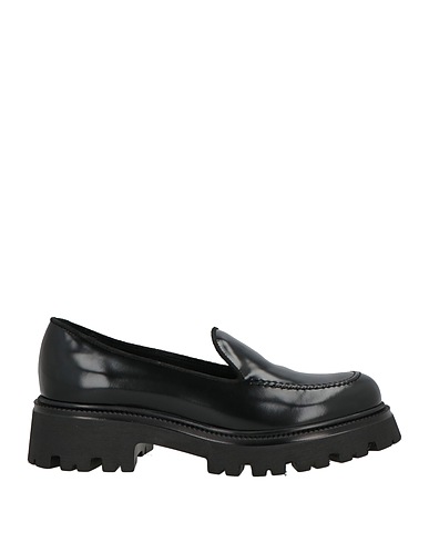 KARIDA Loafers Black Leather