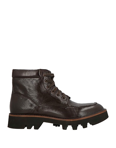 CALPIERRE Stiefelette Dunkelbraun Känguruhleder