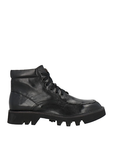 CALPIERRE Stiefelette Schwarz Känguruhleder