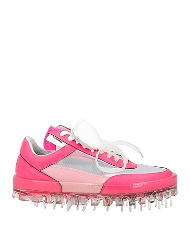 RBRSL RUBBER SOUL Sneakers Magenta Leather, Textile fibers