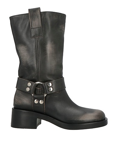 STRATEGIA Boots Black Leather