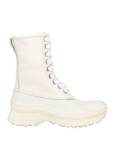 JIL SANDER Ankle boot Off white Leather