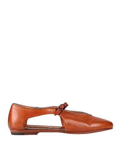 PANTANETTI Ballet flats Camel Leather
