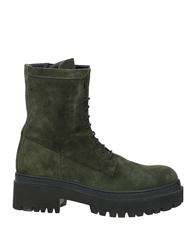 PANTANETTI Ankle boot Dark green Leather