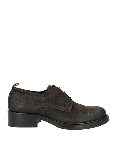 DUCANERO Laced shoes Dark brown Leather