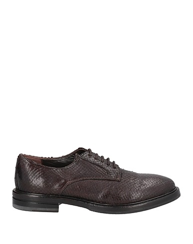 DUCANERO Laced shoes Dark brown Leather