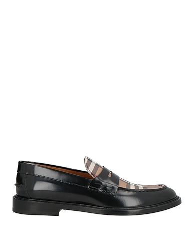 BURBERRY Loafers Black Leather