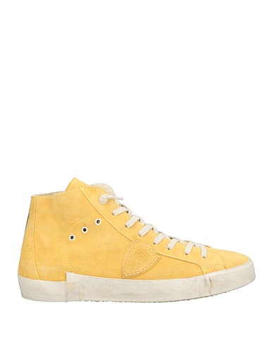 PHILIPPE MODEL Sneakers Pastel yellow Leather