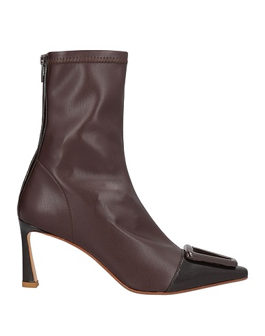 J.A.P. JOSE ANTONIO PEREIRA Ankle boot Dark brown Leather