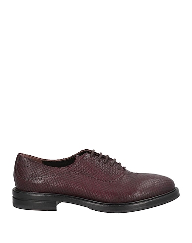 DUCANERO Laced shoes Burgundy Leather
