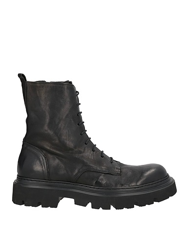 SANGUE Stiefelette Schwarz Leder