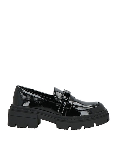 MARC ELLIS Loafers Black Textile fibers