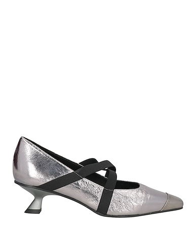 KARIDA Pump Silver Leather