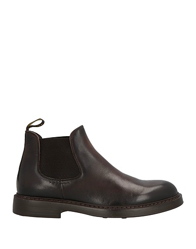 DOUCAL'S Ankle boot Dark brown Leather