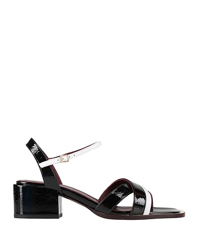 AVRIL GAU Sandals Black Calfskin