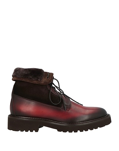 DOUCAL'S Ankle boot Brick red Leather