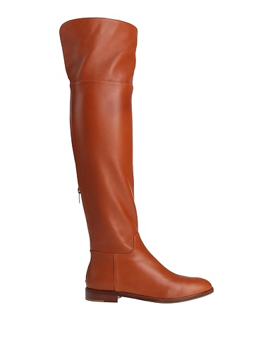 SERGIO ROSSI Stiefel Lederfarben Leder