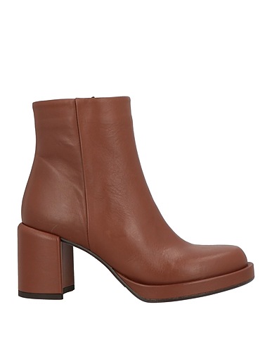 NOA A. Ankle boot Chocolate brown Leather