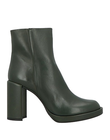 NOA A. Ankle boot Military green Leather