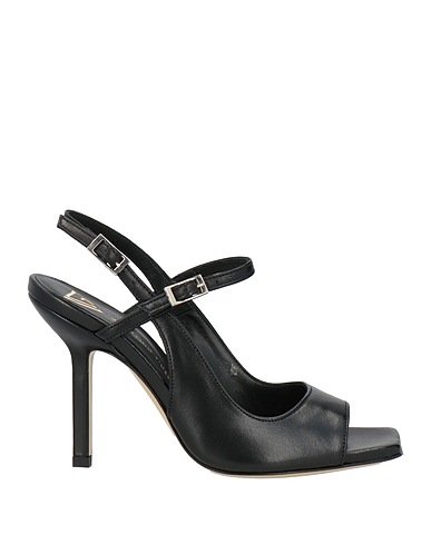 GIAMPAOLO VIOZZI Sandalen Schwarz Leder
