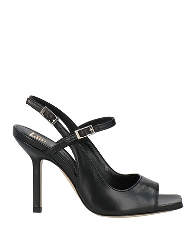 GIAMPAOLO VIOZZI Sandals NERO Leather