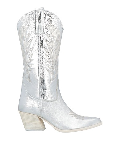 NOA A. Boots Silver Leather