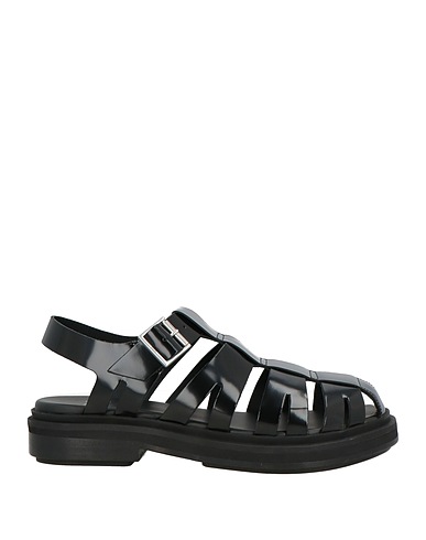 AMI ALEXANDRE MATTIUSSI Sandals Black Leather