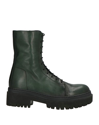 PANTANETTI Ankle boot Green Leather
