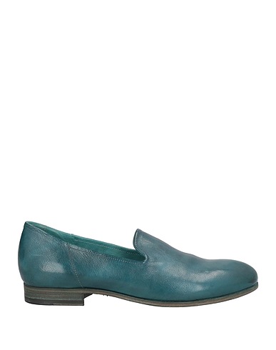 PANTANETTI Mokassins Aquamarin Leder