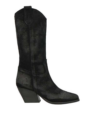 FRAMI Boots Black Leather