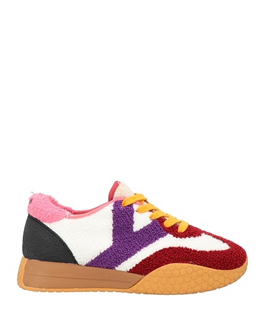 KEH-NOO Sneakers Ziegelrot Gewebefasern