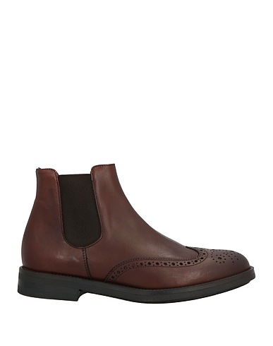 MARC EDELSON Ankle boot Dark brown Leather