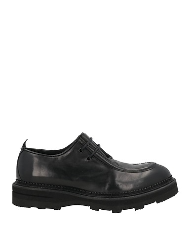 JP/DAVID Schnürschuhe Schwarz Leder